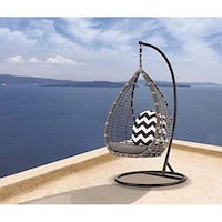 Picture of CFC Rattan Hammock Swing Chair - Multicolor