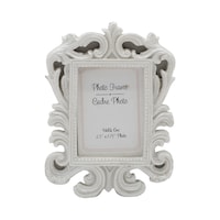 Picture of JorJor Decorative Small Rectangle Shaped Photo Frame, White