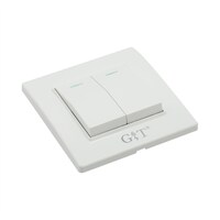 Picture of 2 Gang 2 Way Switch - White