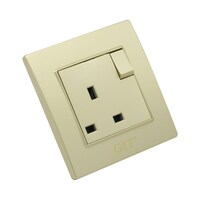 Picture of 13AMP Single Socket - Gold
