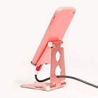 Picture of Blueland Desktop Cell Phone Stand, Rose Gold