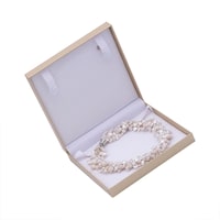 Picture of Twisted Freshwater Pearl Necklace White