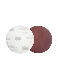 Picture of Apple Abrasives Velcro Hook Disc Alox Grit 80 Without Holes, Red, 125mm, 100 Pcs