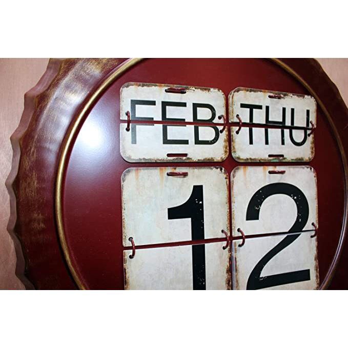 Shop Lingwei Metal Perpetual Flip Calendar Permanent Calendar