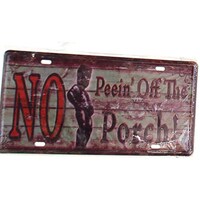 Picture of Vintage Metal Plate Tin Sign, A29