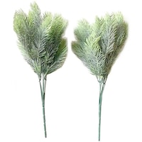 Picture of Ling Wei Artificial Flower Bunch for Décor, Green, 2 pcs