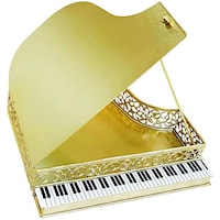 Picture of Piano Shaped Metal Gift Box for Home Decor