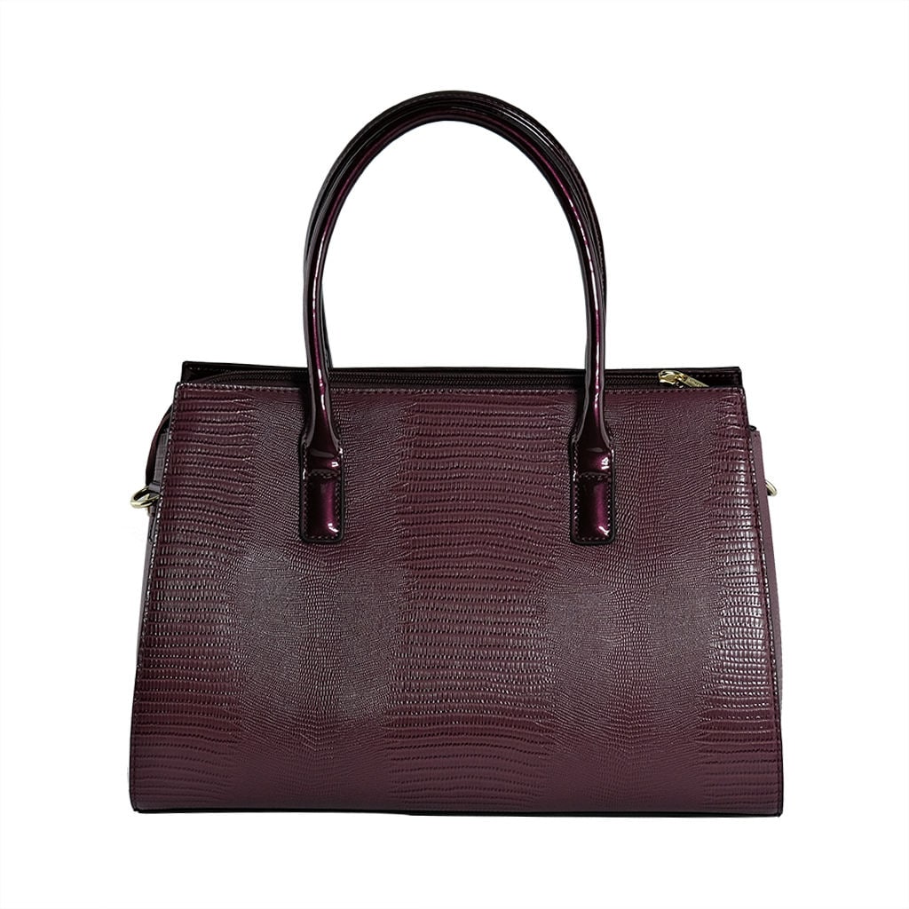Shop Chrisbella Maroon Handbag with Wallet | Dragon Mart UAE
