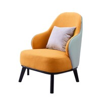 Picture of Neo Front Single Sofa Chair with Pillow, Orange