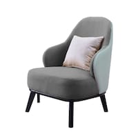 Picture of Neo Front Single Seater Sofa Chair with Pillow, Grey