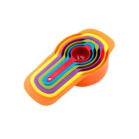 Picture of Rainbow Combination Measuring Cups and Spoons Set, 6 pcs, Multicolour