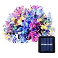 Picture of Cherry Blossom Solar String 50 LED Lights for Decoration, 7 m
