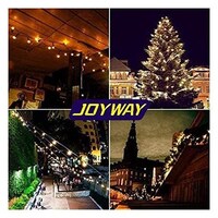 Picture of Joyway Blue Carbon Solar String Light, Warm White