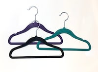 Picture of Takako Baby Velvet Clothes Hanger, Mix Colour - Set Of 10