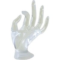 Picture of Takako Hand Model Shape Ring Jewellery Display Stand - Trasparent