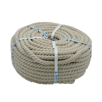 Picture of Twisted Cotton Rope, 0.8cm, White