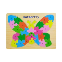 Picture of English Alphabet Butterfy Jigsaw Puzzle