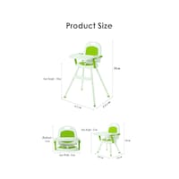 Picture of Hope Multi Functional Baby Feeding Chair, Green