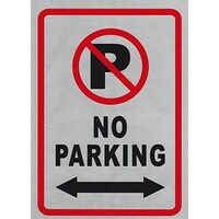 Picture of ZL No Parking Sign Waterproof Sticker - 21 x 29 cm