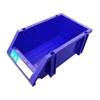 Picture of HQ Polypropylene Plastic Bolts & Nuts Storage Container, Blue - 35 x 20 x 14cm