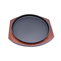 Picture of Cast Iron Round Shape Sizzler Plate, 32cm