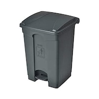 Picture of Garbage Tribe Grey Trash Can, Household Pedal Type