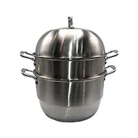 Picture of Stainless Steel 3 Layer Steamer Pot, 34Cm