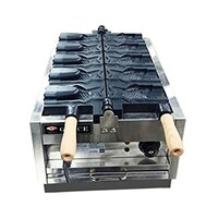 Picture of Opening Mouth Fish Waffle Taiyaki Maker with 5Segment
