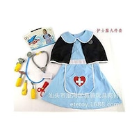 Picture of Nurse Costume Children Uniform 3-8 Years, Blue