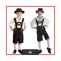 Picture of Boys German Cosplay Costume 3-Piece Suit