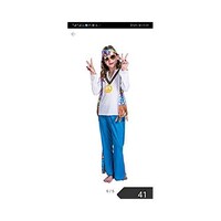 Picture of Girls' 70's Cosplay Costume 3-Piece Set