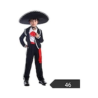 Picture of Mexican Cosplay Costume for Boys, 4-Piece Suit