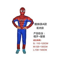 Picture of Ultimate Spider-Man Muscle Chest Spider-Man Child Costume