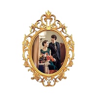 Picture of Lingwei European Style Wall Mounted Mirror, Gold, Big