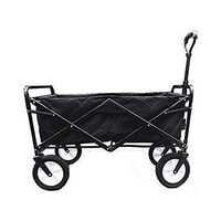 Picture of Foldable Storage Shopping Trolley Cart, Black