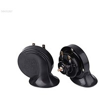 Picture of Dual Tone Light Vehicle Snail Electric Air Horn, 12V, 115DB
