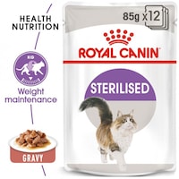Picture of Royal Canin Nutrition Sterilised Cat Wet Food, 85gm, Pack of 12