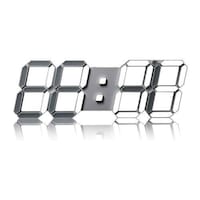 Picture of CRONY 3D-6608 Clock Intelligent Three-Dimensional Remote Control  Light Multi-Function Wall Clock