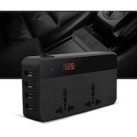 Picture of 200W Car Power Inverter DC 12V to 110V AC