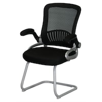 Picture of Huimei Office Visitor Chair, Black, 901-T
