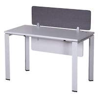 Picture of Huimei Office Workstation with Partition Panel, White, 720-T09