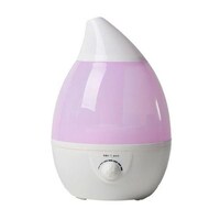 Picture of Ultrasonic Cool Mist Droplet Humidifier, Purple and White