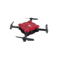 Picture of 6-Axis Gyro Mini Foldable Pocket Drone, Red & Black