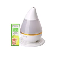 Picture of Mini USB Humidifier with Lemon Oil, White