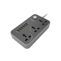 Picture of 6 USB Ports Power Strips, Grey