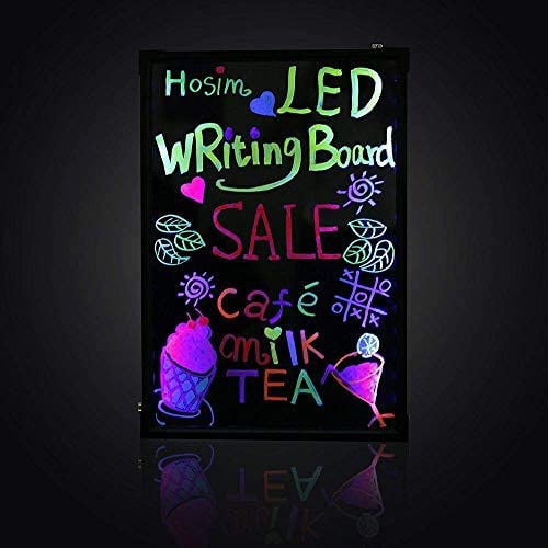Shop CRONY Modern Useful LED Writing Board, Black