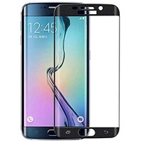 Picture of Samsung Galaxy S7 Edge 9H 3D Curved Tempered Glass, Shiny Black
