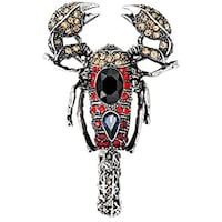 Picture of Scorpion Design Fashion Brooch, Multicolour