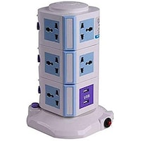 Picture of Multi Function Plug Extension Vertical Power Socket