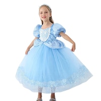 Picture of Disney Cinderella Dress Blue Colour Is Suitable For Ages 3 To 10